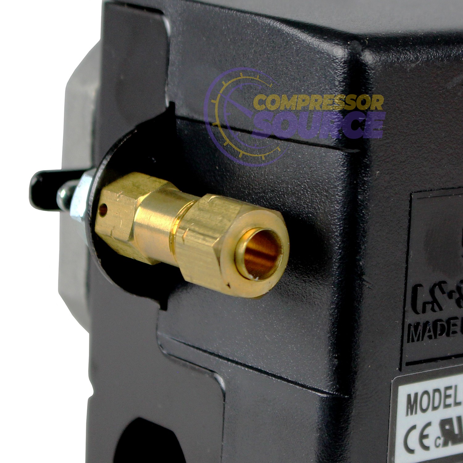 Heavy Duty 25 Amp Air Compressor Pressure Switch Control Valve 95-125 PSI 1 Port