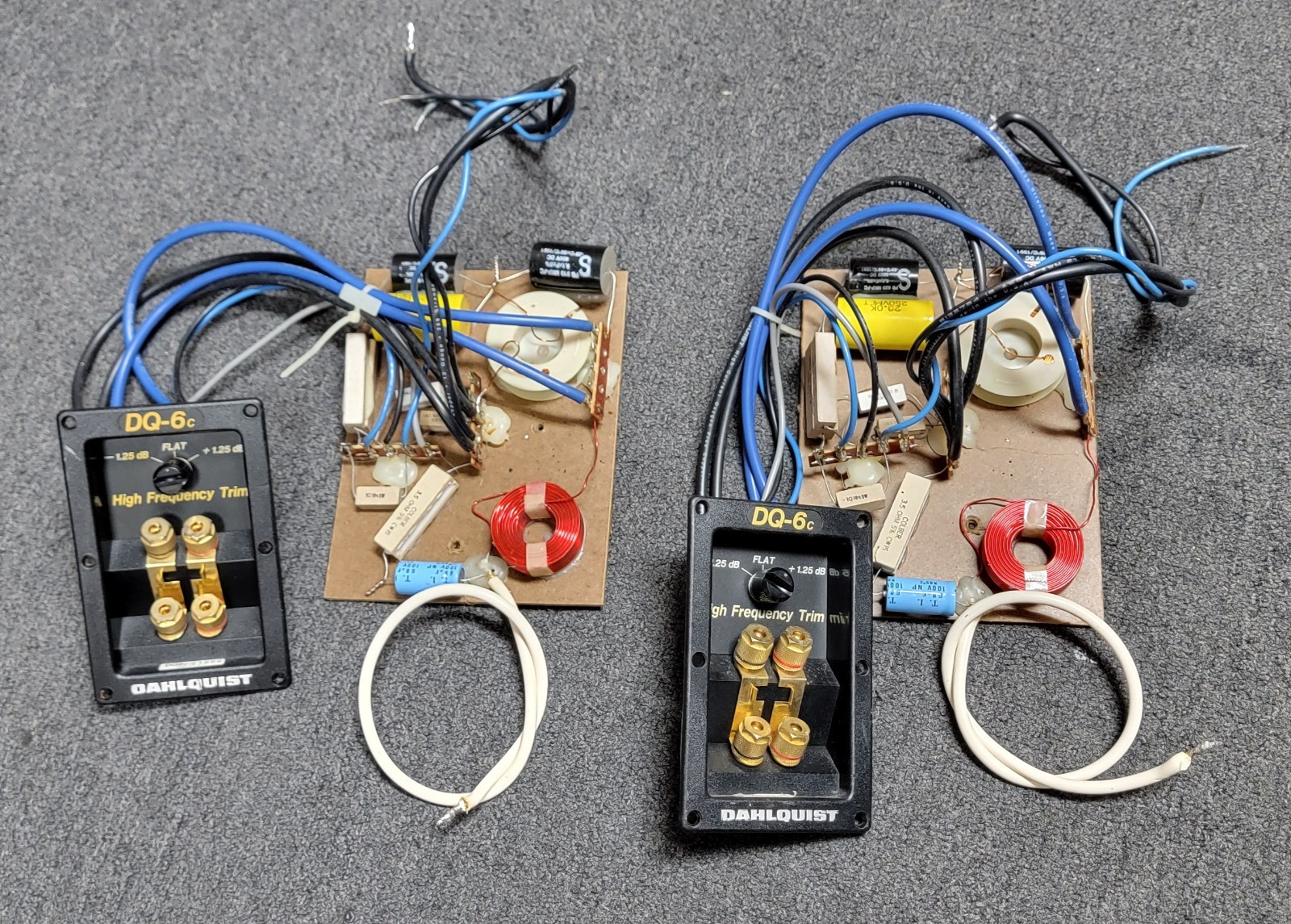 (2) Dahlquist DQ-6c Crossovers