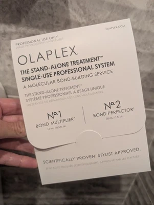 Olaplex Stand Alone Treatment - No.1 & No.2 Single-Use Professional System