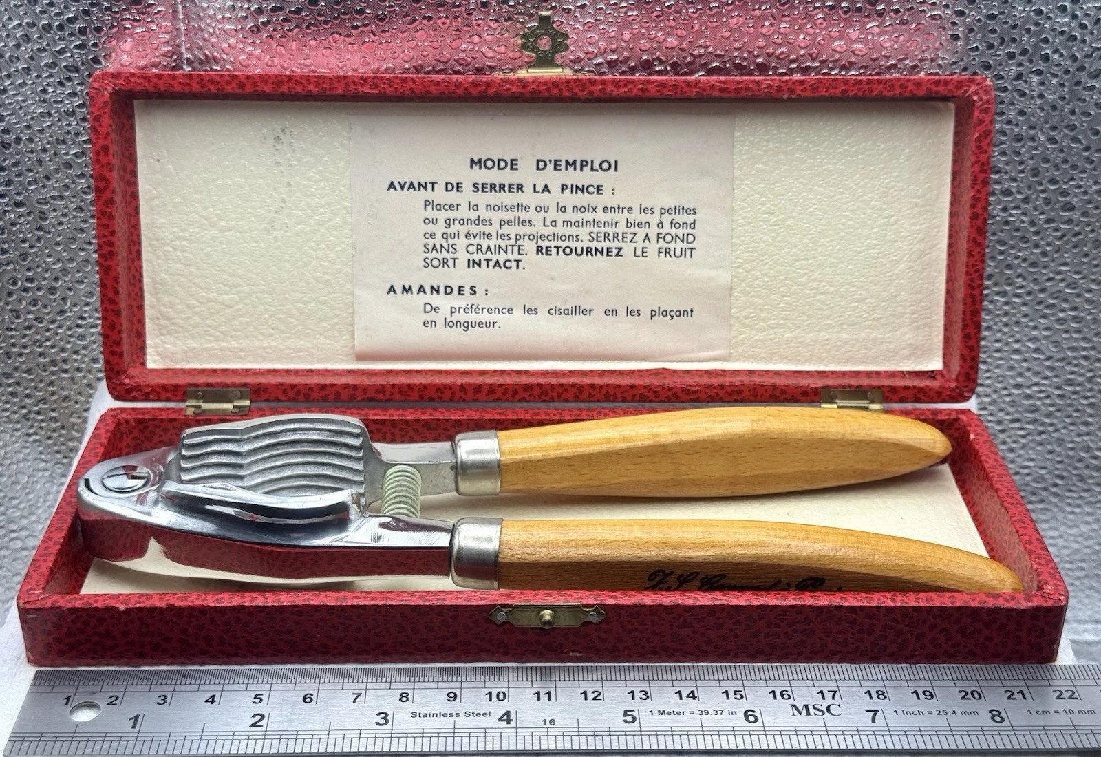 RARE Vintage “Gerard of Paris” Nutcracker In Original Box - Signed - Silverplate
Opens in a new wind