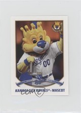 2015 Topps Album Stickers Sluggerrr Kansas City Royal Mascot #82 11pj