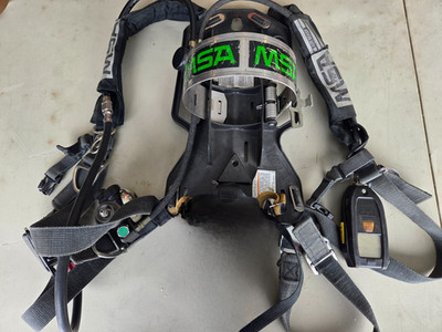 MSA Frame Harness 4500psi SCBA Air Pack Bottle Cylinder Tank Breathing Apparatus
