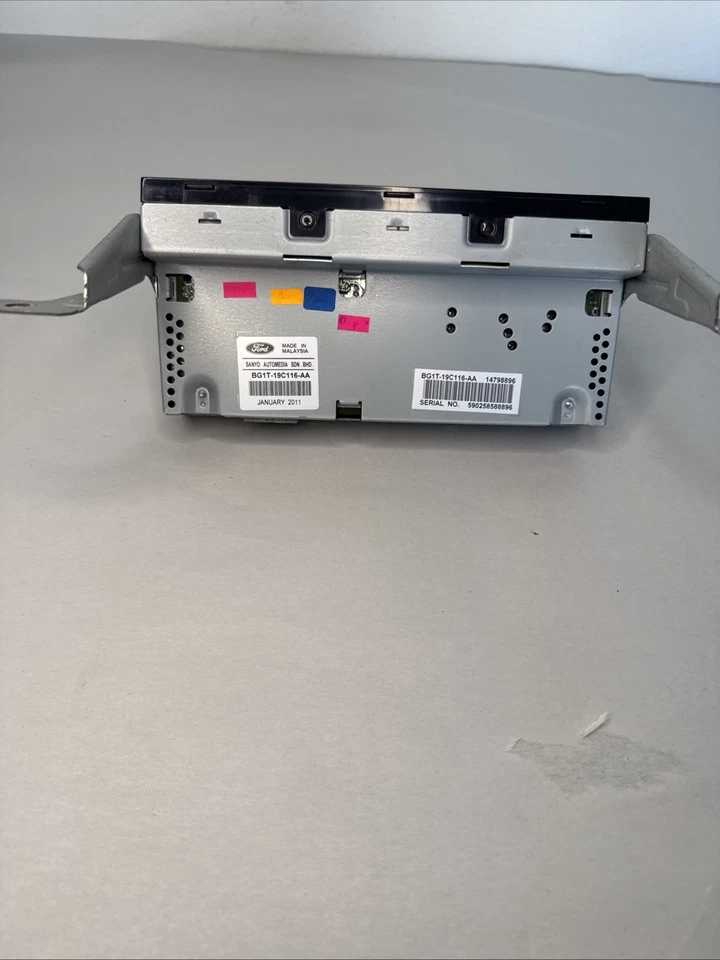 Monitor de pantalla de información de radio Ford Taurus 2011-2016 BG1T-19C116-AA Foto 3 de 4