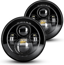 1000 Bright 7 Inch LED Headlights Anti-Glare round H6024 LED Headlight Compatib