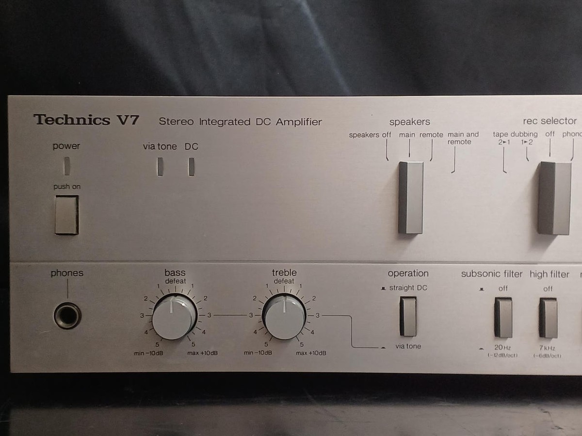 TECHNICS SU-V7 | Integrated Stereo Amplifier HiFi Vintage Japan