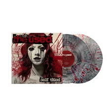 THE USED - SELF-TITLED Ultra Clear Black Smoke w/ Blood Red Splatter Vinyl