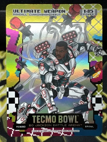 2026 Bo Jackson Battle Arena Tecmo Ultimate Weapon Brawl 80's 8-Bit Rad RD690