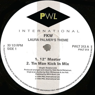 FKW  - Laura Palmer's Theme (Twin Peaks) (12'')