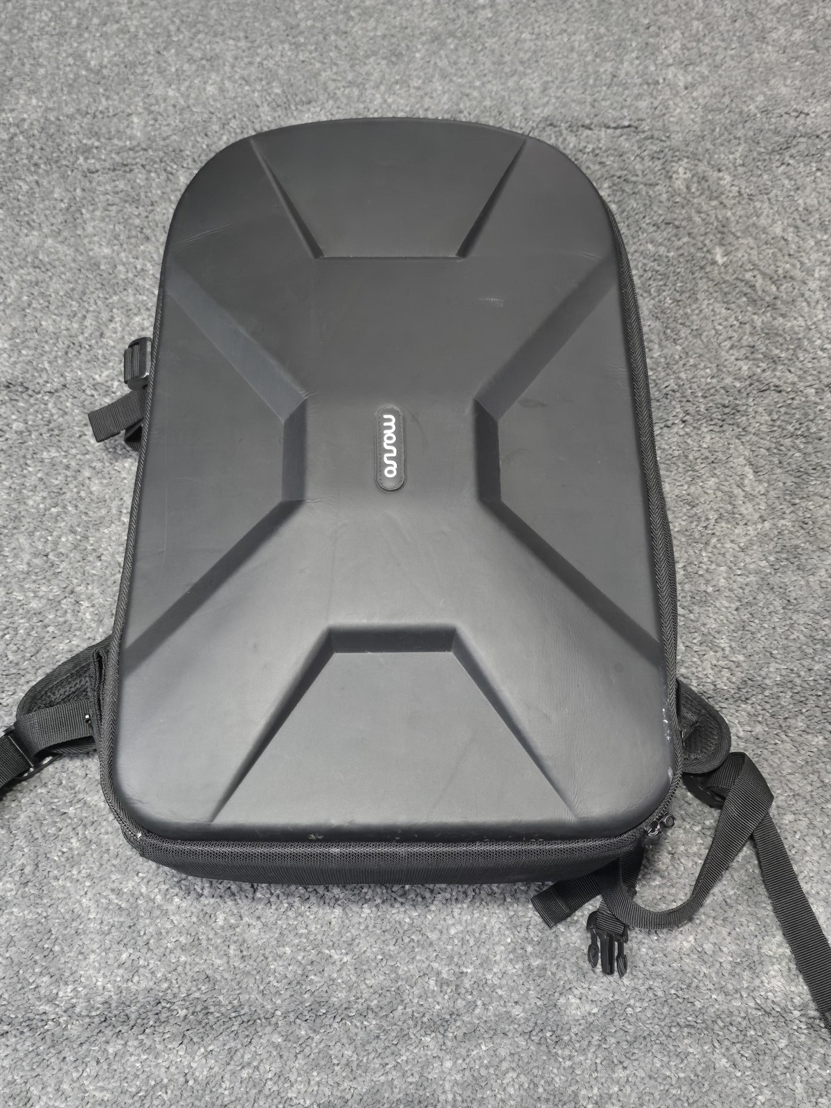 Mono hard shell backpack case black padded interior pro music gear travel bag