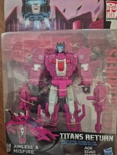 Transformers Titans Return Deluxe Misfire and Aimless SEALED