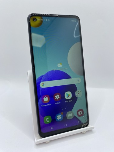 Samsung Galaxy A21s blau entsperrt 32GB 6,5" 48MP Android Smartphone gesprungen #C12