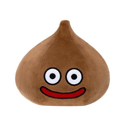Smile Slime Plush Toy M Chocolate Slime_