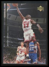 1995-96 Upper Deck #352 Michael Jordan Slams & Jams Chicago Bulls HOF