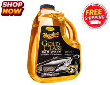 Meguiars G7148 Gold Class Car Wash Shampoo And Conditioner - 48 Oz. 1 Pack