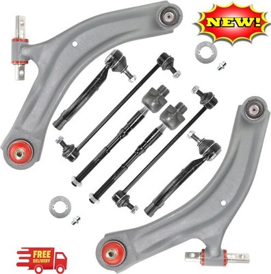 Kit de suspensión de 8 piezas con brazos de control inferiores delanteros para N