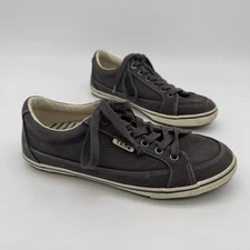 taos Moc Star Gray Canvas Low Sneaker Size 7.5 W