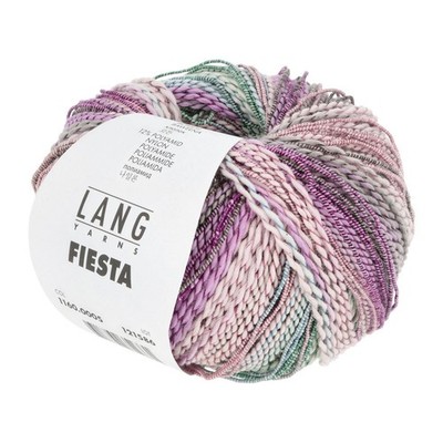Wolle Kreativ! Lang Yarns - Fiesta Fb. 5 violett rosa grau grün 50 g