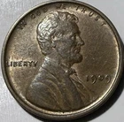 1909 P Lincoln Wheat Penny/Cent BN - VF/XF - #2096