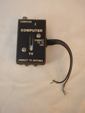 Vintage TV/Game/Computer RF Switch Box Adapter for Atari 2600 Coleco