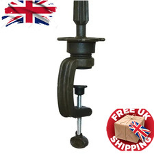 Adjustable Wig Head Stand Table Clamp Mannequin Holder Training Hair Tool Plasti