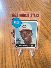 2001 Topps Archives Auto Hal McRae #111 TAA certified autograph
