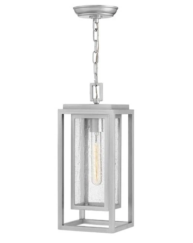Hinkley Lighting 1002 Republic 1 Light 7"W Coastal Elements - Nickel - Picture 1 of 8