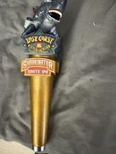 LOST COAST BREWERY Great White Ale Beer Tap Handle (NIB)