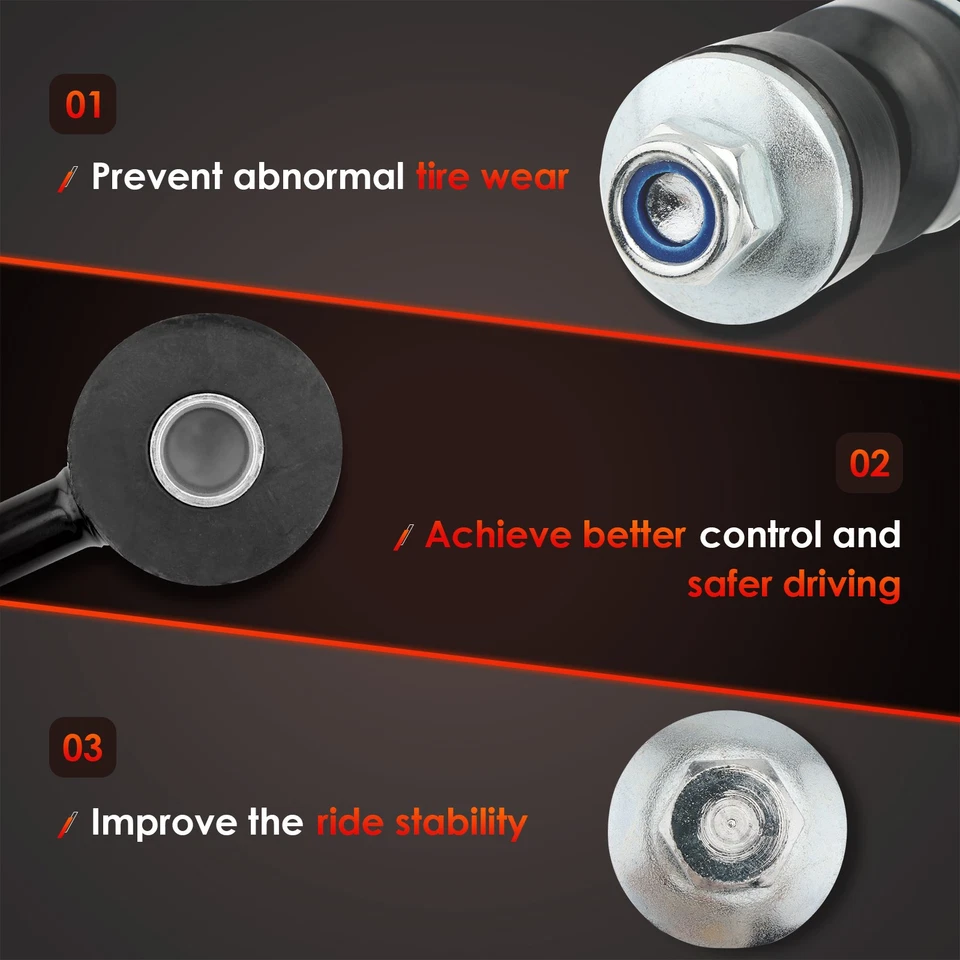 Front Rear Sway Bar Links For Chevy Tahoe Suburban 1500 Avalanche Yukon Cadillac - Изображение 4 из 4