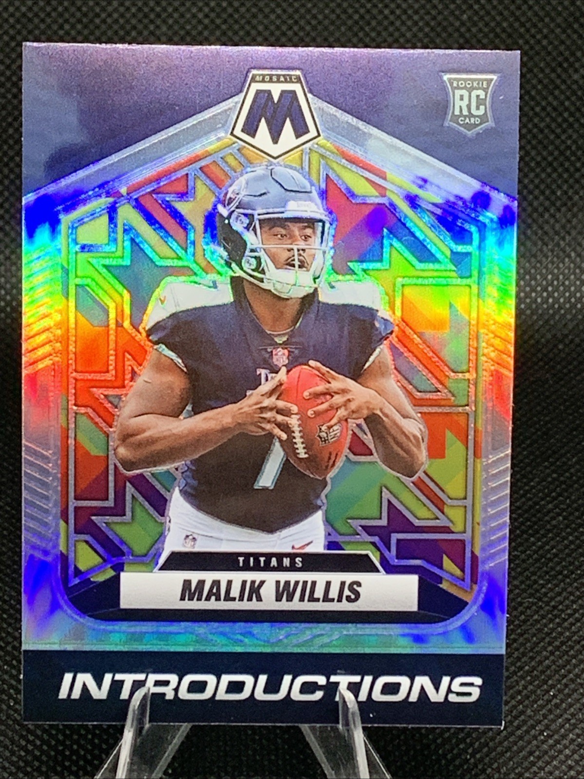 2022 Panini Mosaic - Introductions Malik Willis Silver Mosaic Prizm (RC) 🔥🔥🔥