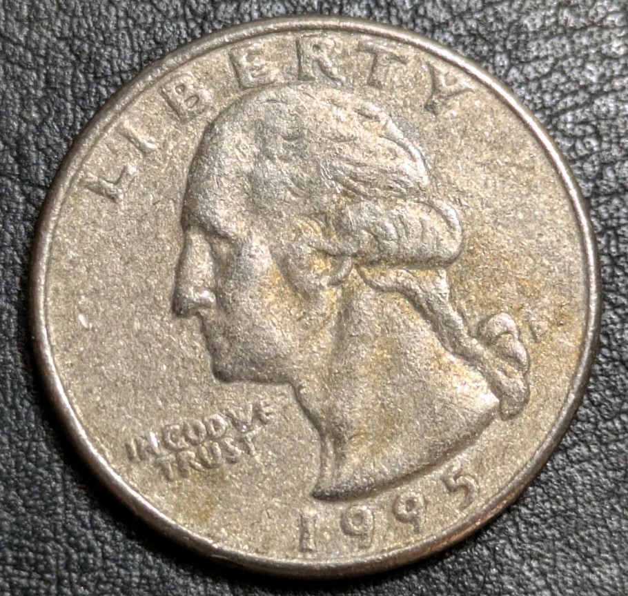 1995-P 25c Quarter Planchet Copper Toned | eBay