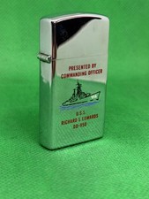 Zippo USS Richard S Edwards DD-950 Navy Ship Lighter Commanding Officer