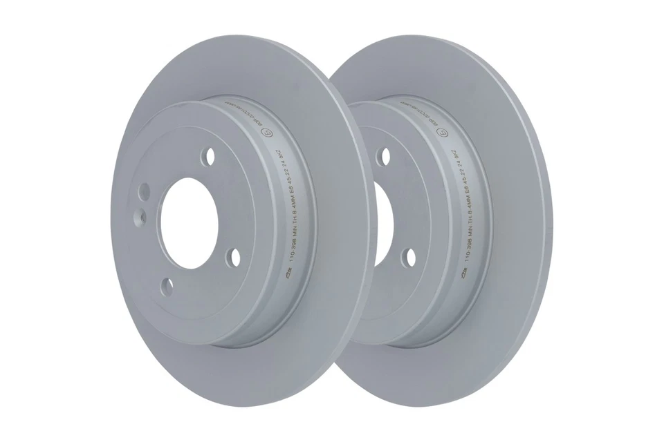 2x BRAKE DISC 24.0110-0398.1 FOR HYUNDAI ACCENT/SOLARIS/IV/i25 FLUIDIC/VERNA i20 - Image 3 of 4
