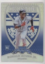 2018 Panini Chronicles Crusade Holo Prizm Ronald Acuna Jr #18 00kj