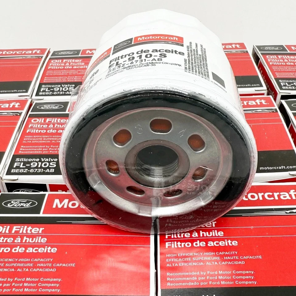 12 Pack Genuine OEM Ford Motorcraft FL-910S BE8Z6731AB Oil Filter Motorcraft US - Image 3 of 4