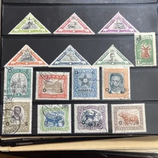 Liberia 15 Mostly Used Classic Stamps Collection