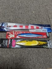 Metal jig set of 3, each from famous manufacturers
