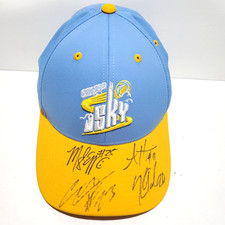 Chicago Sky Snapback Hat Autograph Signed WNBA Basketball Baseball Adidas Cap