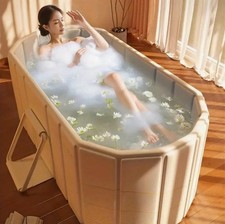 Foldable Portable Bathtub (2 in 1) hot and Ice Bath tub Easily Fits 2 people