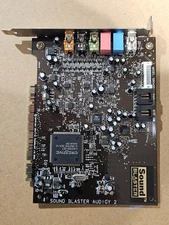 CREATIVE LABS SOUND BLASTER AUDIGY 2 SB0400 PCI SOUND CARD