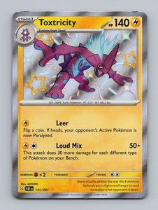 Shiny Toxtricity Card