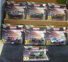 Carrera GO 7 verschiedene Slot-Cars im Set Ne...
