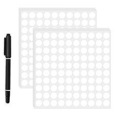 2000 Pcs 3/4" Garage Sale Price Stickers Sheets, White Yard Sale Price Sticke...