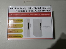 KuWFi CPE400 300Mbps Outdoor Wireless WiFi Bridge - White, Pack of 2