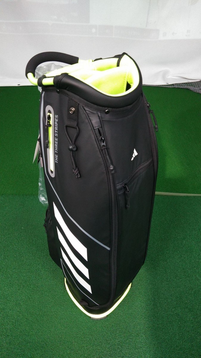 Adidas Golf caddy bag JTY27 8.5-inch 2.4kg Black synthetic leather