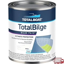 Tough Waterproof Epoxy Paint Boat Bilges Engine Rooms Metal Fiberglass Wood New