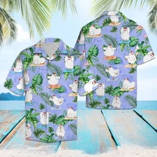 Chicken Yoga Hawaiian Shirt For Men Summer Button Up