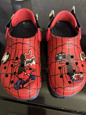 crocs kids J2 Spider-Man Terrain - Great Condition