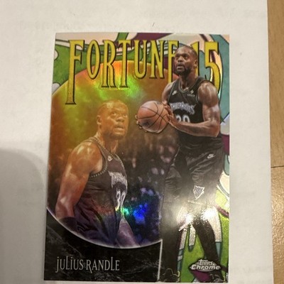 Topps Chrome Update 2026 Julius Randle Fortune 15 F15-7 Refractor