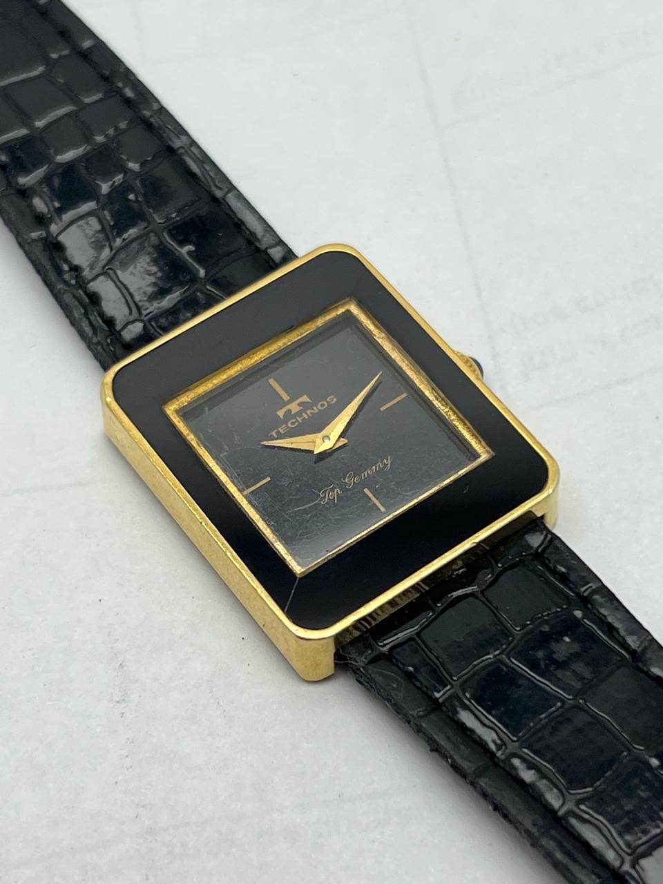Vintage Technos Top Gemmy Swiss Made Men's Manual Win… - Gem