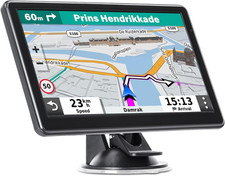 Car Truck GPS Navigation 7 Inch Touch Screen 2026 Maps with Voice Guidance